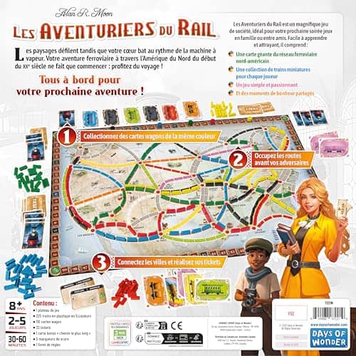 Vue détaillée 2 du produit Les Aventuriers du Rail